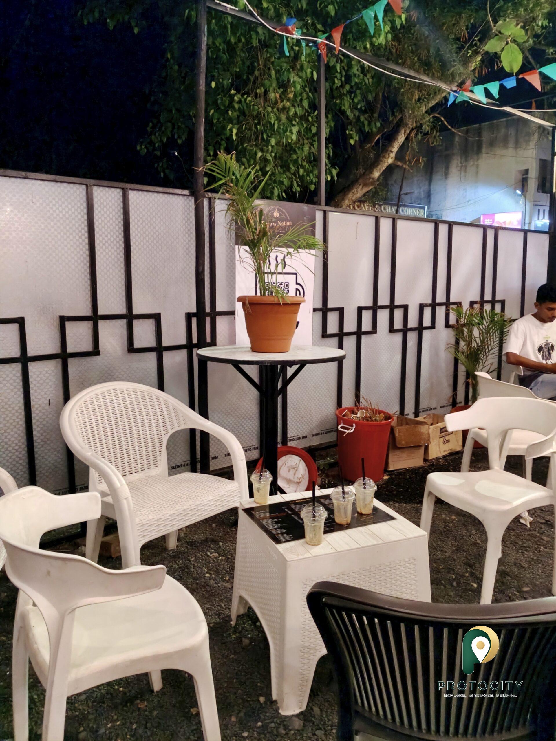The Brews Nation Akola cafe interior